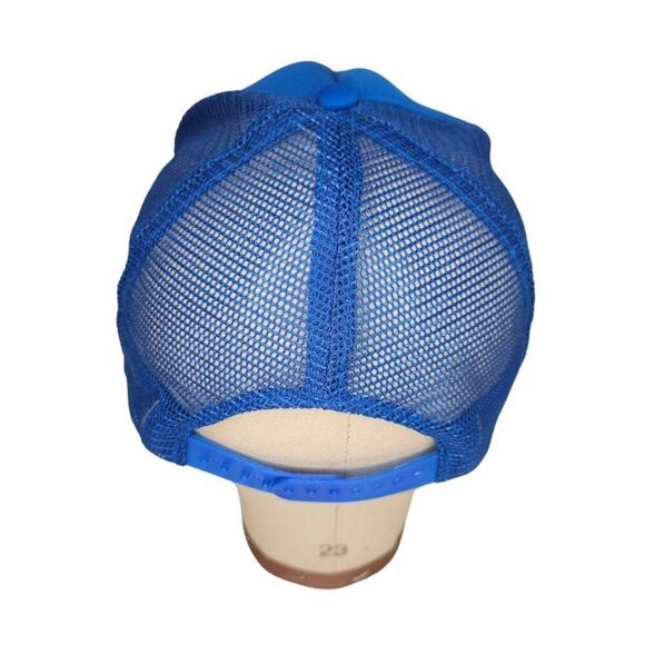 Vintage AAWS-M Anti Tank Missile Trucker Hat Mens One Size Blue 90s Snapback Cap - Picture 5 of 7